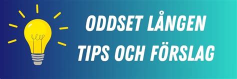 lången tips